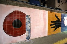 Alcalde de Lechería denunció vandalismo contra mural de Zapa...