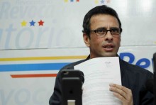 Capriles: No habrá diálogo con el Gobierno sin revocatorio