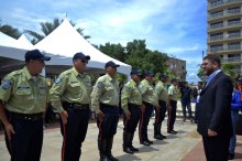 Policía de Lechería cuenta con nuevas motos para patrullaje