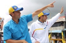 Capriles invitó al pueblo a votar contra un Gobierno que no ...