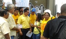 Militantes de Primero Justicia protestaron en Caracas contra...