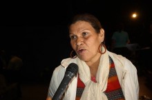Ana Melchor: Familias desalojadas de la Panamericana intenta...
