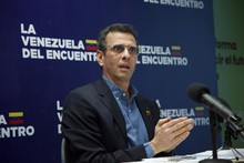 Henrique Capriles: “La causa por recuperar la paz y estabili...