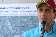 Capriles insta a Min-Defensa a frenar ataques con granadas 