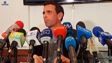 Capriles: El diálogo en Venezuela se convirtió en una gran e...