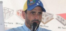 Capriles: Chávez tuvo 80% de apoyo, hoy tienen 70% de rechaz...