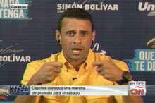Capriles en CNN: "Si hubiese confianza en las medidas d...