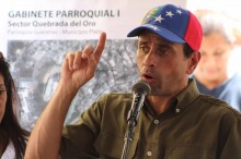 Capriles: “Con más ahogos a la economía no se va a soluciona...