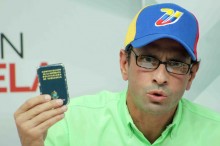 Capriles: "El CNE quiere poner la fecha de recolección ...