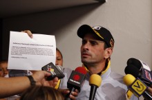 Capriles: "El país necesita un plan que despolitice la ...