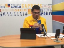Capriles: Al revocatorio sólo le falta el paso del 20% de ma...