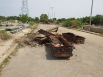 Campo Santo de Cabimas profanado por la desidia y el abandon...