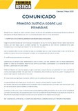 Comunicado de Primero Justicia sobre las Primarias