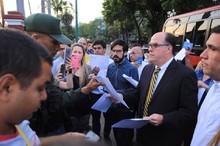 Julio Borges: La visita a la Comandancia de la GN es parte d...