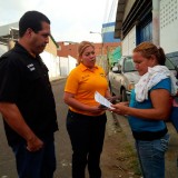 Ediles de Primero Justicia visitan barrio Unión de Puerto La...