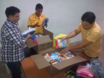 PJ Guaicaipuro entregó donativos del centro de acopio para n...