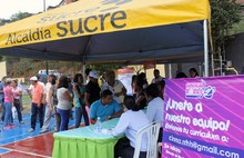 Alcaldía de Sucre llevó la Feria de Empleo a sectores popula...