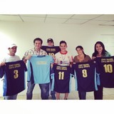 Jony Rahal entrega uniformes a equipos de Marcano y Mariño