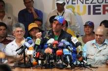 Capriles: “El día que queramos ir a Miraflores iremos”