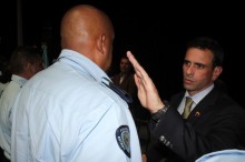 Capriles ascendió a 108 funcionarios de la Policía de Mirand...