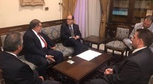 Julio Borges se reunió con embajadores en el Palacio Federal...