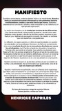 Manifiesto de Henrique Capriles: Nuestra meta es reconstruir...