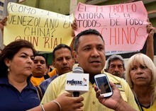 Primero Justicia Caracas protestó contra el endeudamiento ex...