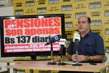 Julio Borges: Pensionados tienen que sobrevivir con apenas 1...