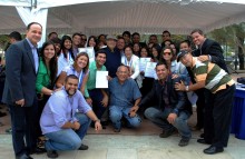 Gustavo Marcano: Lechería rindió homenaje a los periodistas