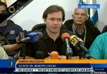 Alcalde Muchacho pide respeto a derechos humanos de manifest...