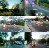 Empleados de la Gobernación de Guárico montan protesta artif...