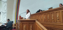 María Gabriela Hernández exhortó a la comunidad internaciona...