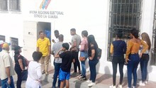 Jóvenes justicieros exigen al CNE aumentar los puntos de reg...