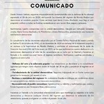 Comunicado: Primero Justicia sigue irrevocablemente comprome...