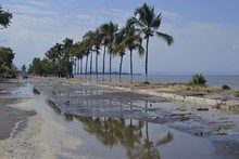 Mar de fondo afectó costas de Lechería