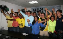 Ocariz: Nuestros vecinos y este gran equipo de trabajo conqu...