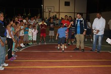 Totalmente recuperada quedó la cancha de Barrio Bolívar de P...