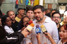 Carlos Ocariz: Si sacamos a los vendedores de la calle nos b...