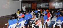 Jony Rahal dio taller de formación a jóvenes de la Unidad