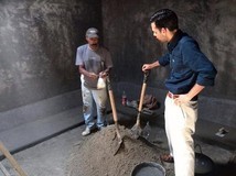 Carlos García supervisó construcción de obras en Arias y Gon...