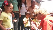 Adriana D´Elia entregó a la comunidad de Filas de Mariche un...