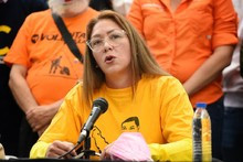 Amelia Belisario: Asesinaron a Albán porque no pudieron dobl...