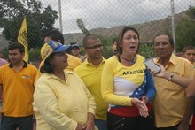 Amelia Belisario y Dinorah Figuera participaron en concentra...