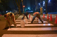 Ramón Muchacho impulsa plan de demarcación en calles y aveni...