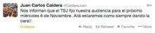 TSJ fija para el 6 de noviembre la audiencia del diputado Ca...