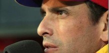 Capriles rechaza la lucha armada