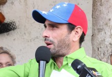 Capriles: El país va por un barranco y el gobierno sólo hace...