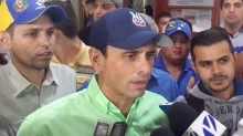 Capriles: “No queremos que esto termine en un golpe o una in...