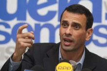 Capriles: El gobierno sigue con la regaladera de los reales