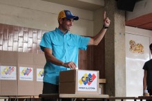 Capriles: Esperamos que este proceso electoral supere al de ...